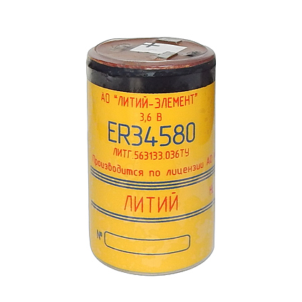 Источник тока ER34580 (D) 3,6В 14Ач литиевый